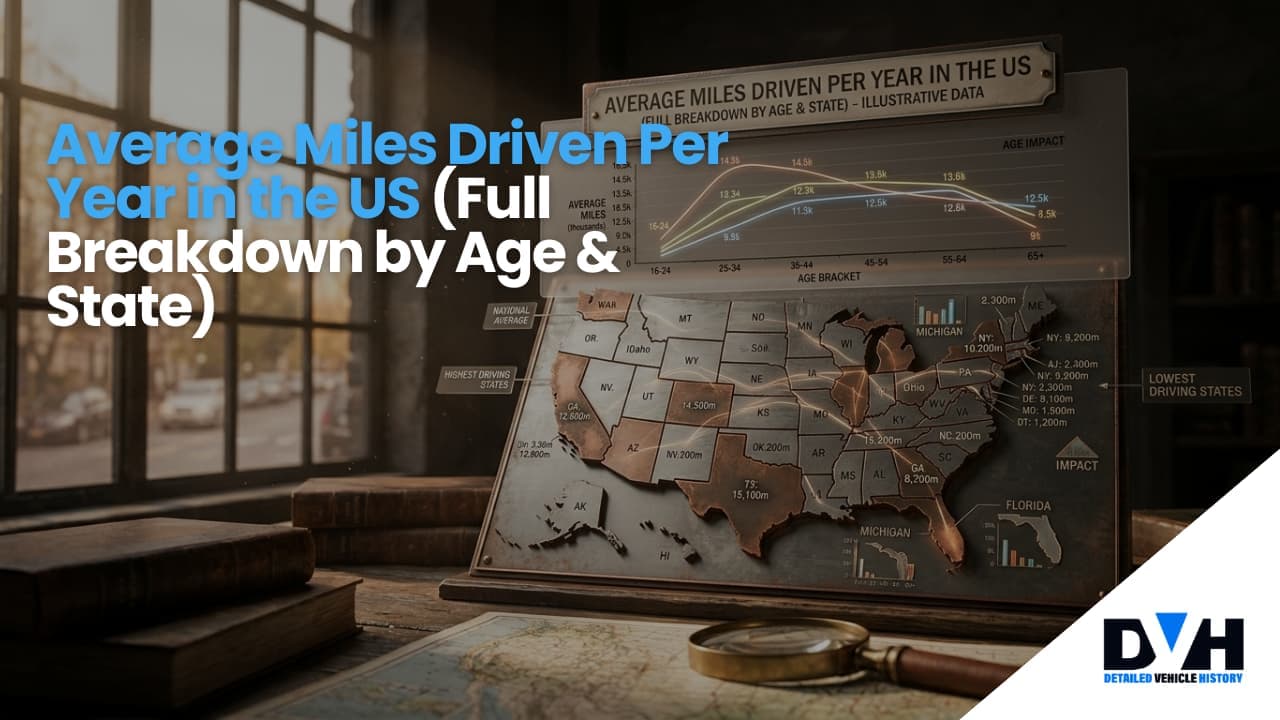 Average Miles Driven Per Year in the US (Full Breakdown by Age & State)