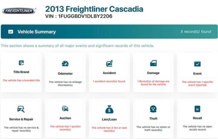 2013 Freightliner Cascadia