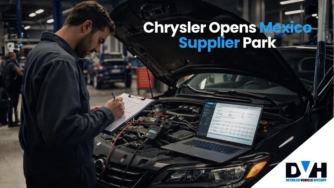 Chrysler Opens Mexico Supplier Park