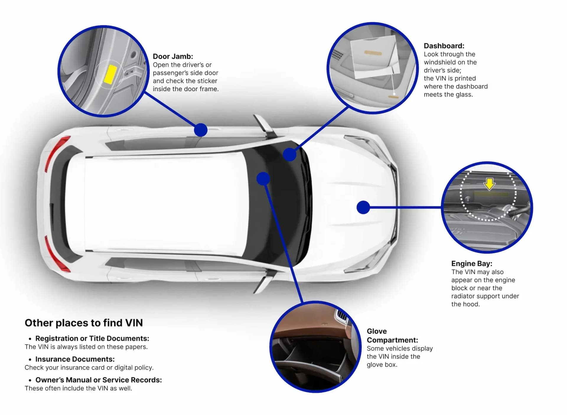 Where to Find a VIN Number