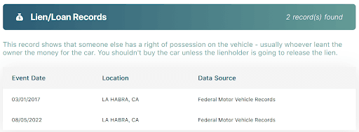 What Information Does a Vehicle Lien Check Provide?