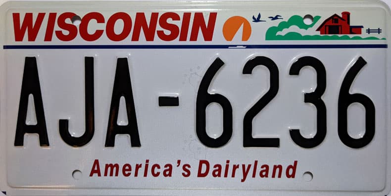 Photo of Wisconsin License Plate Lookup