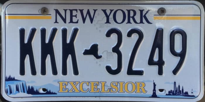 Photo of New York License Plate Lookup