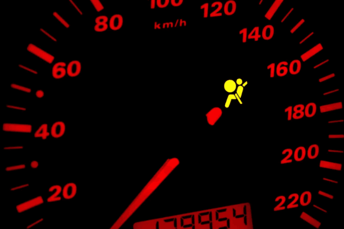 Photo of Airbag Indicator Light