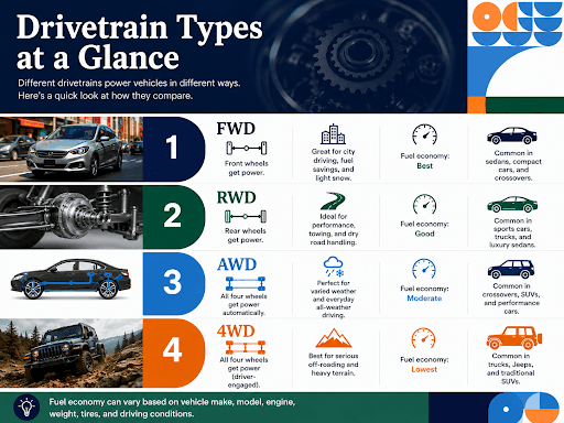 Drivetrain Types