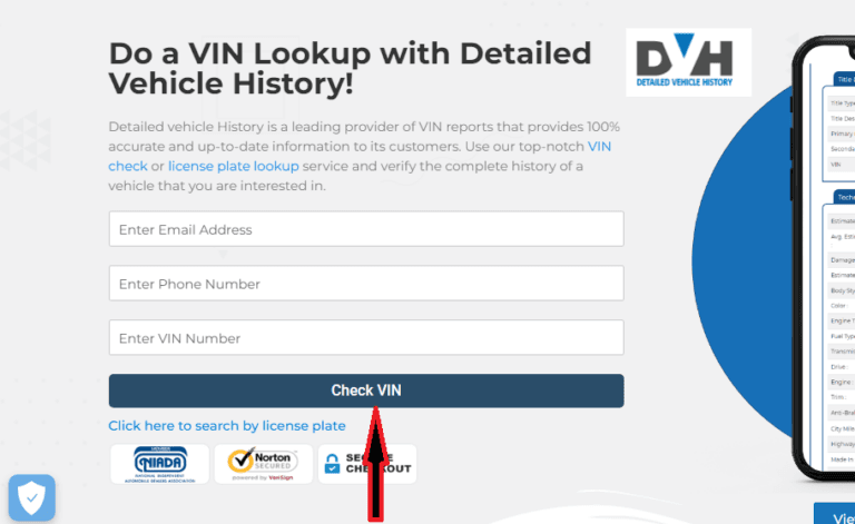 Photo of check car history online