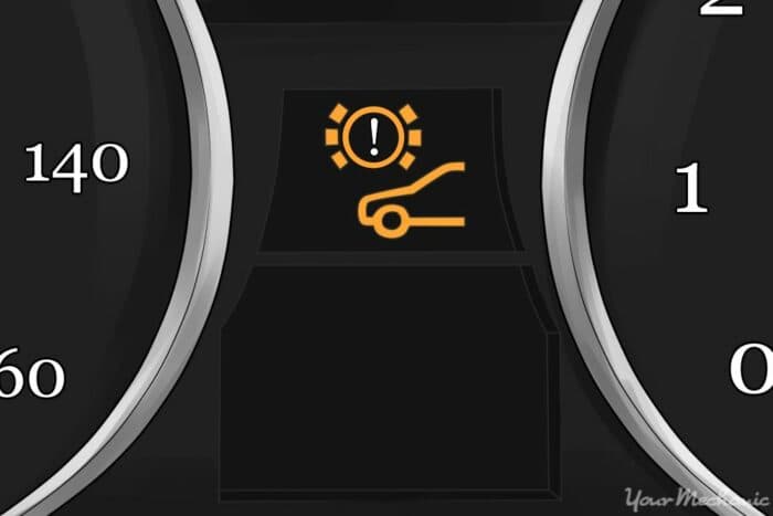 Photo of Brake Pad Warning Light