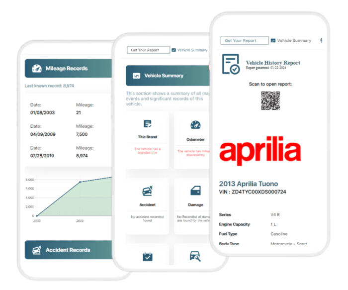 Aprilia sample report