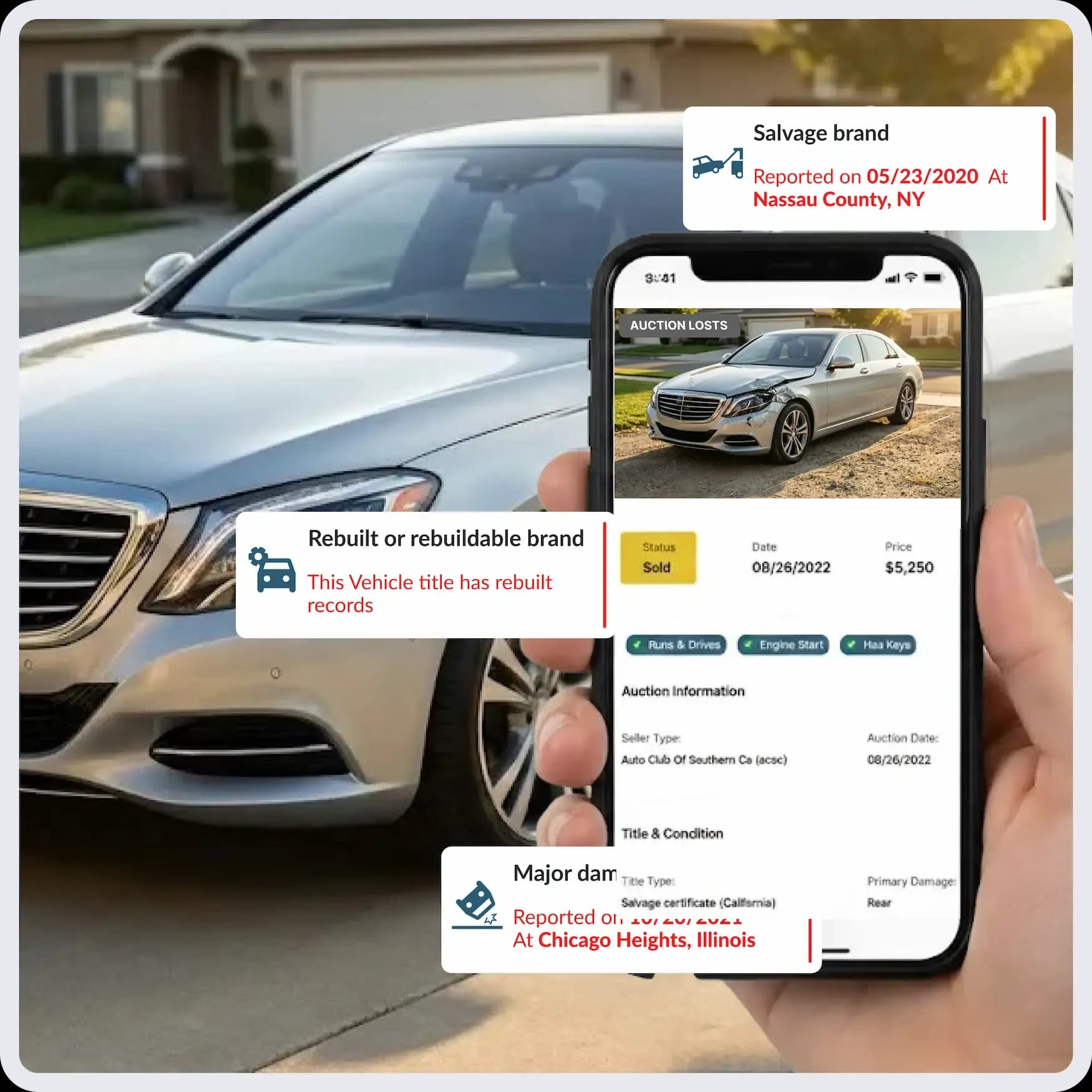 Auction History by VIN