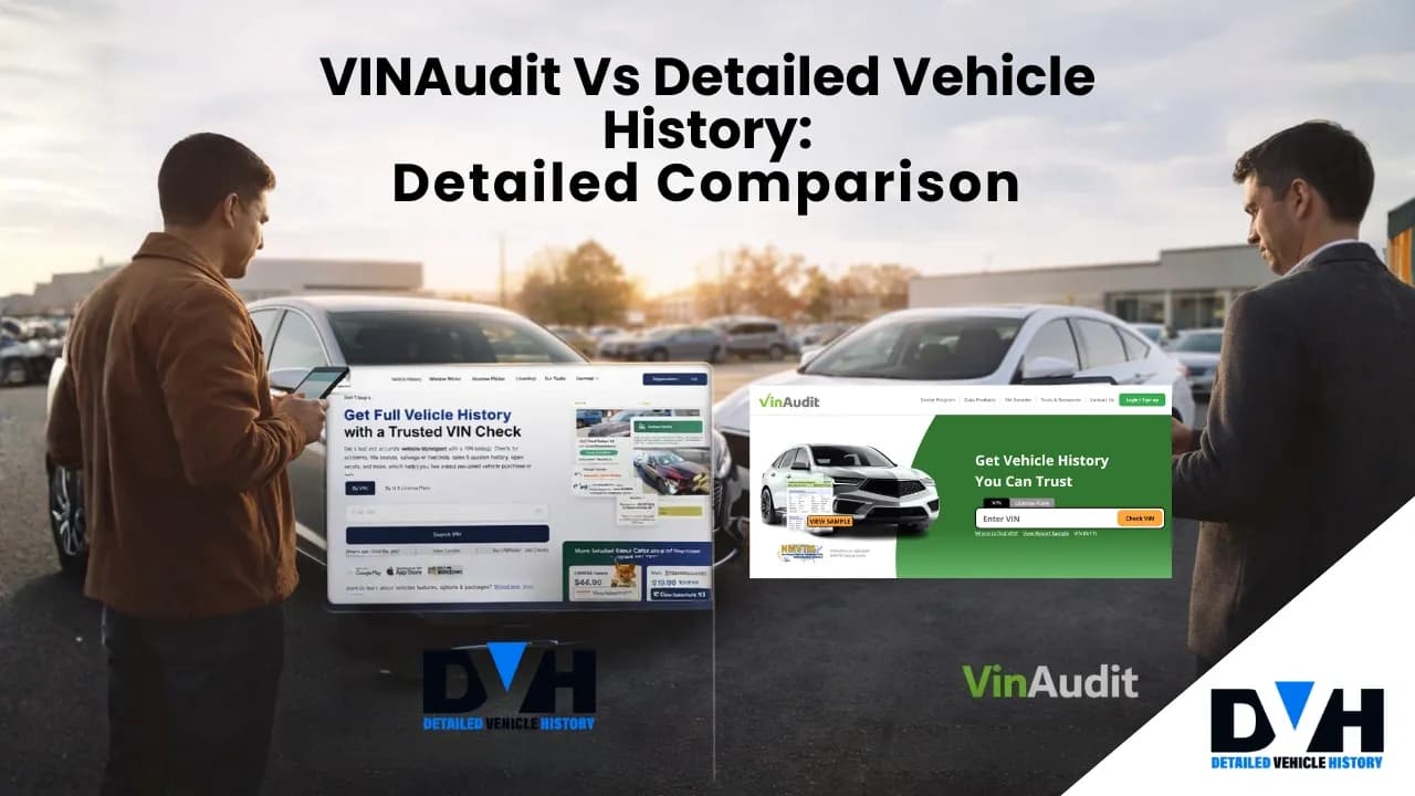 VINAudit Vs Detailed Vehicle History: Detailed Comparison