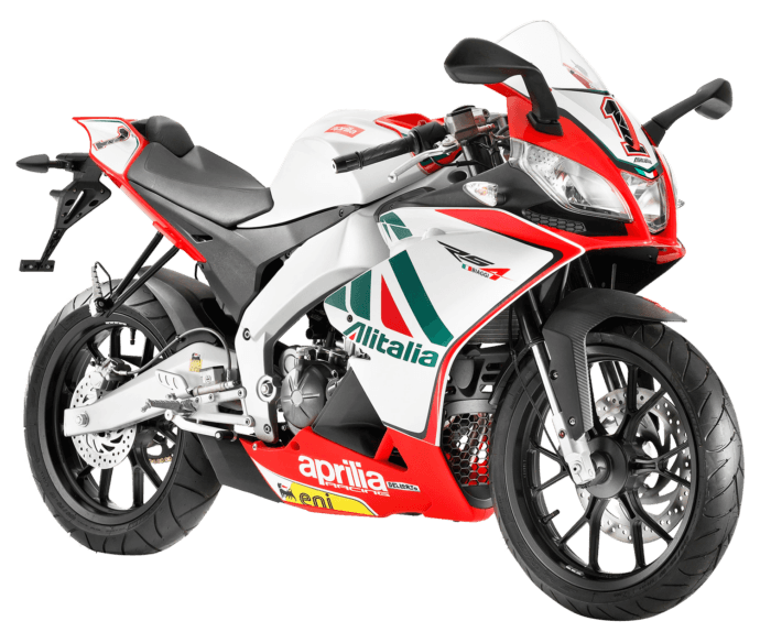 Where is the VIN on an Aprilia?