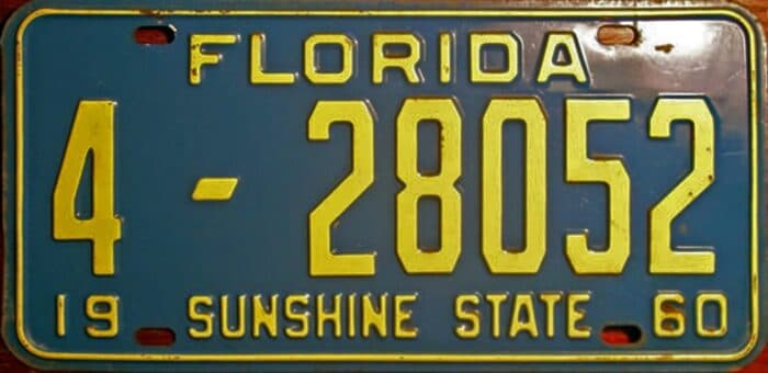 Photo of Florida_license_plate