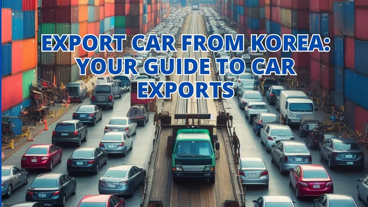 Export Car from Korea: Your Guide to Car Exports