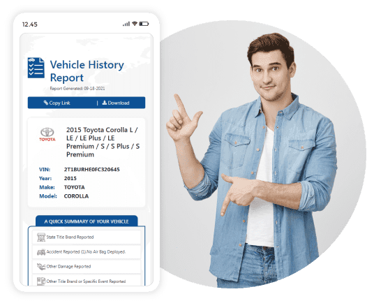 Photo of VIN decoder and Vehicle History app