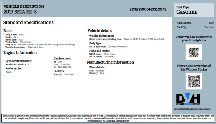Photo of window-sticker-what-is-beta-vin-decoding-and-