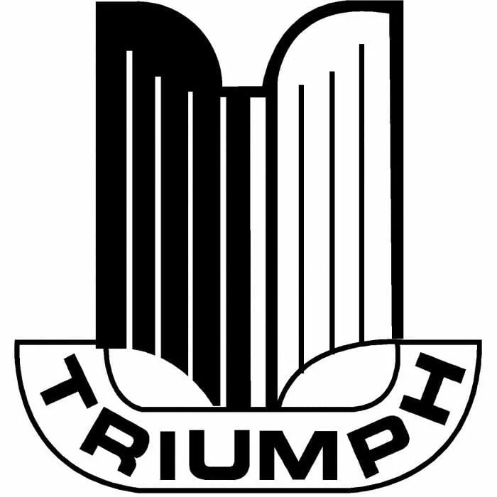 Triumph window sticker