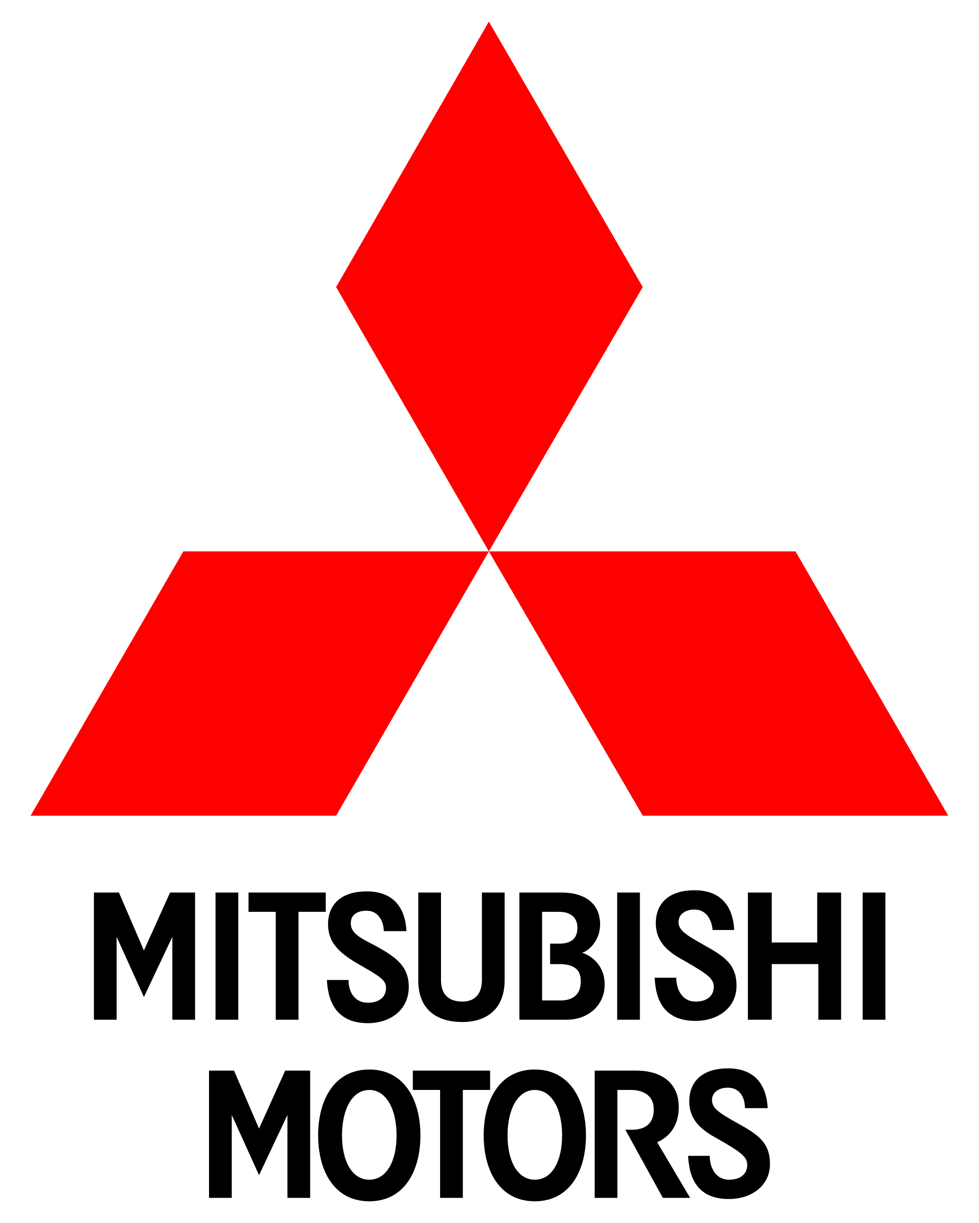 Mitsubishi window sticker