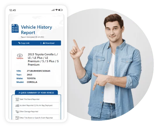 VIN decoder and Vehicle History app