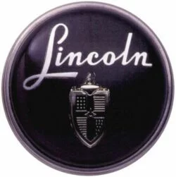 Lincoln classic car window sticker
