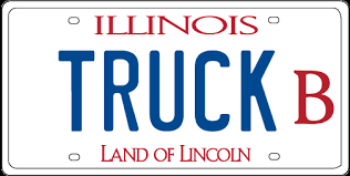 Illinois License plate