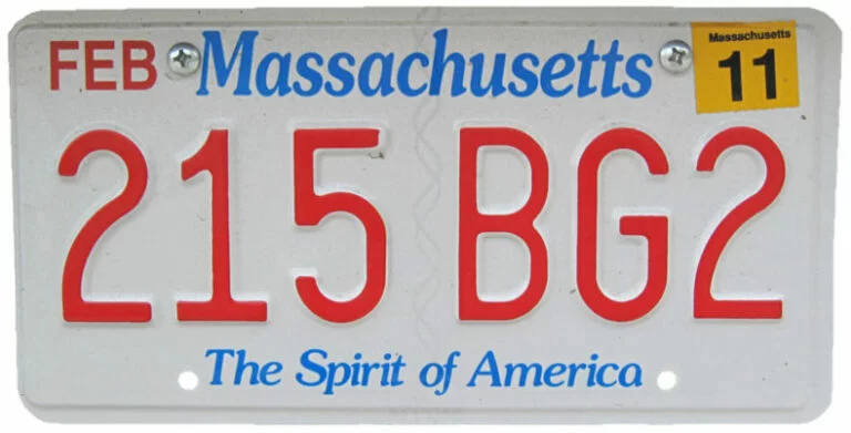 Massachusetts License Plate Lookup