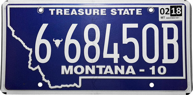 Montana License Plate Lookup