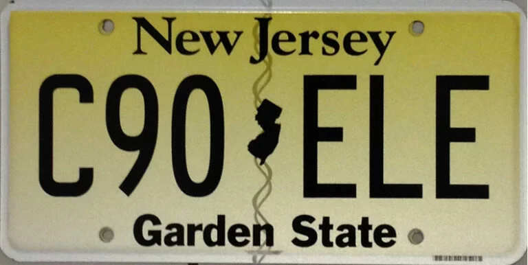 New Jersey License Plate Lookup