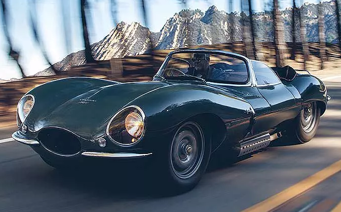 Jaguar classic car