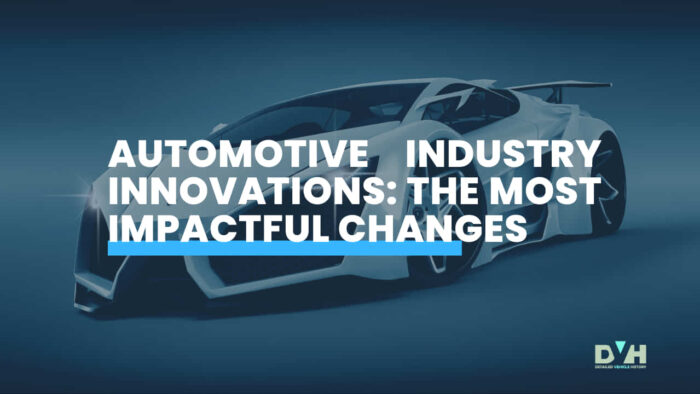 Automotive Industry Innovations