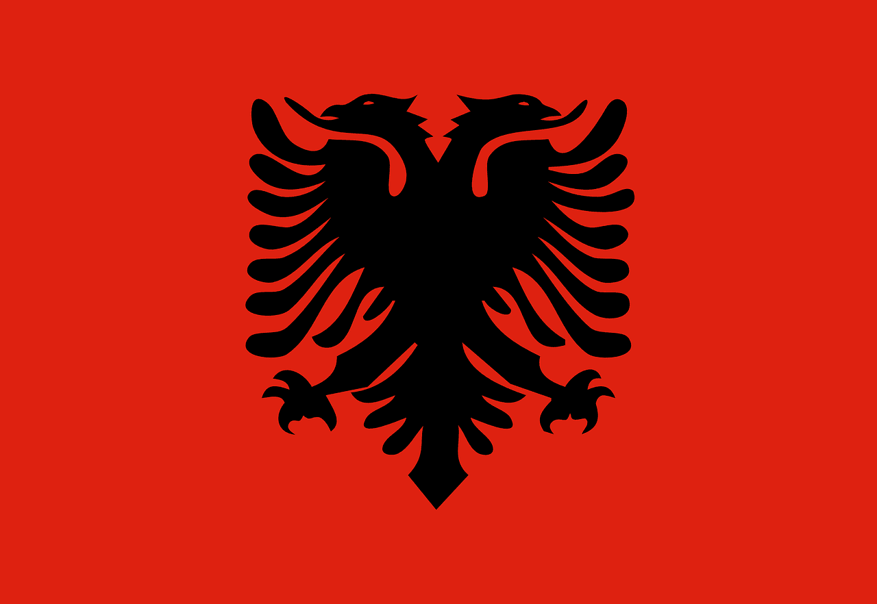 albania flag