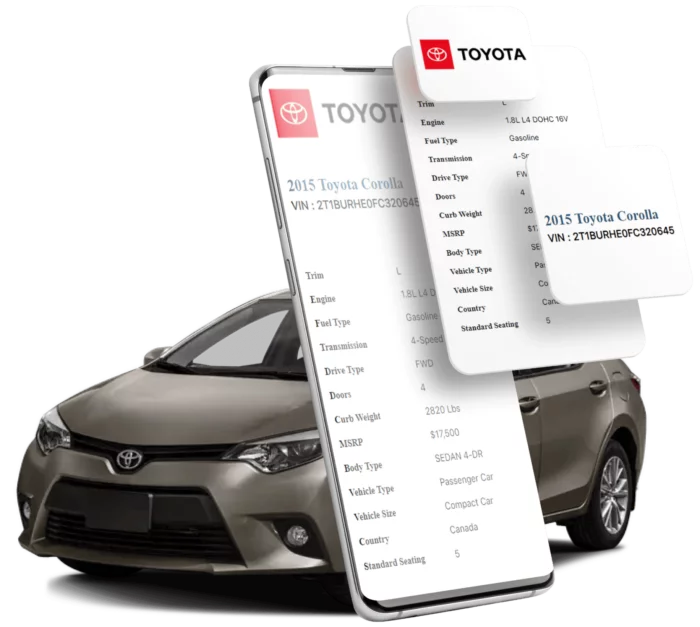 Toyota Vin Reports