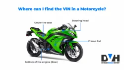Where is the VIN Number On a Motorcycle or Motorbike?