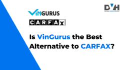 A banner image comparing VinGurus vs. Carfax