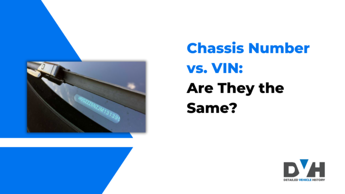 chassis number vs vin number