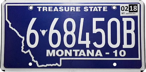 montana license plate