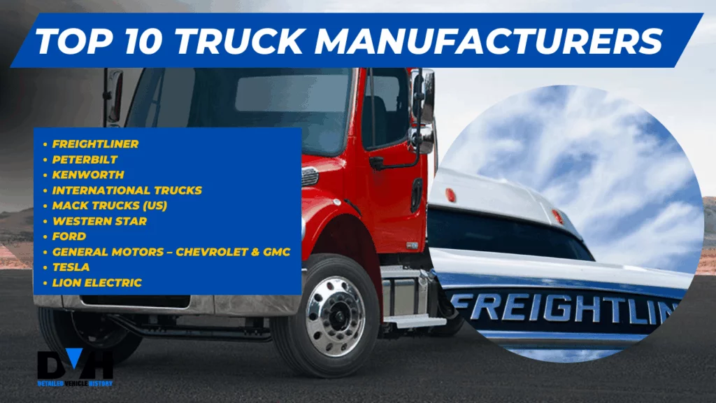 top 10 truck manufacturers