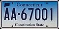 Connecticut license plate