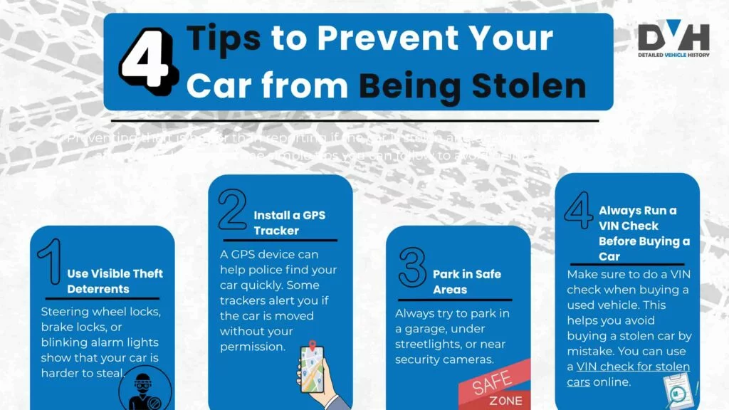 Tips to Prevent Your Car for being stolen