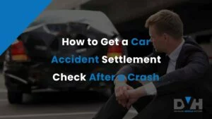 How to check car accident settlement check