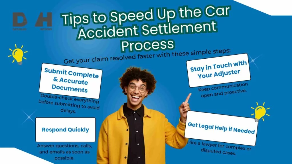 Tips to speed up the car accident settlement process