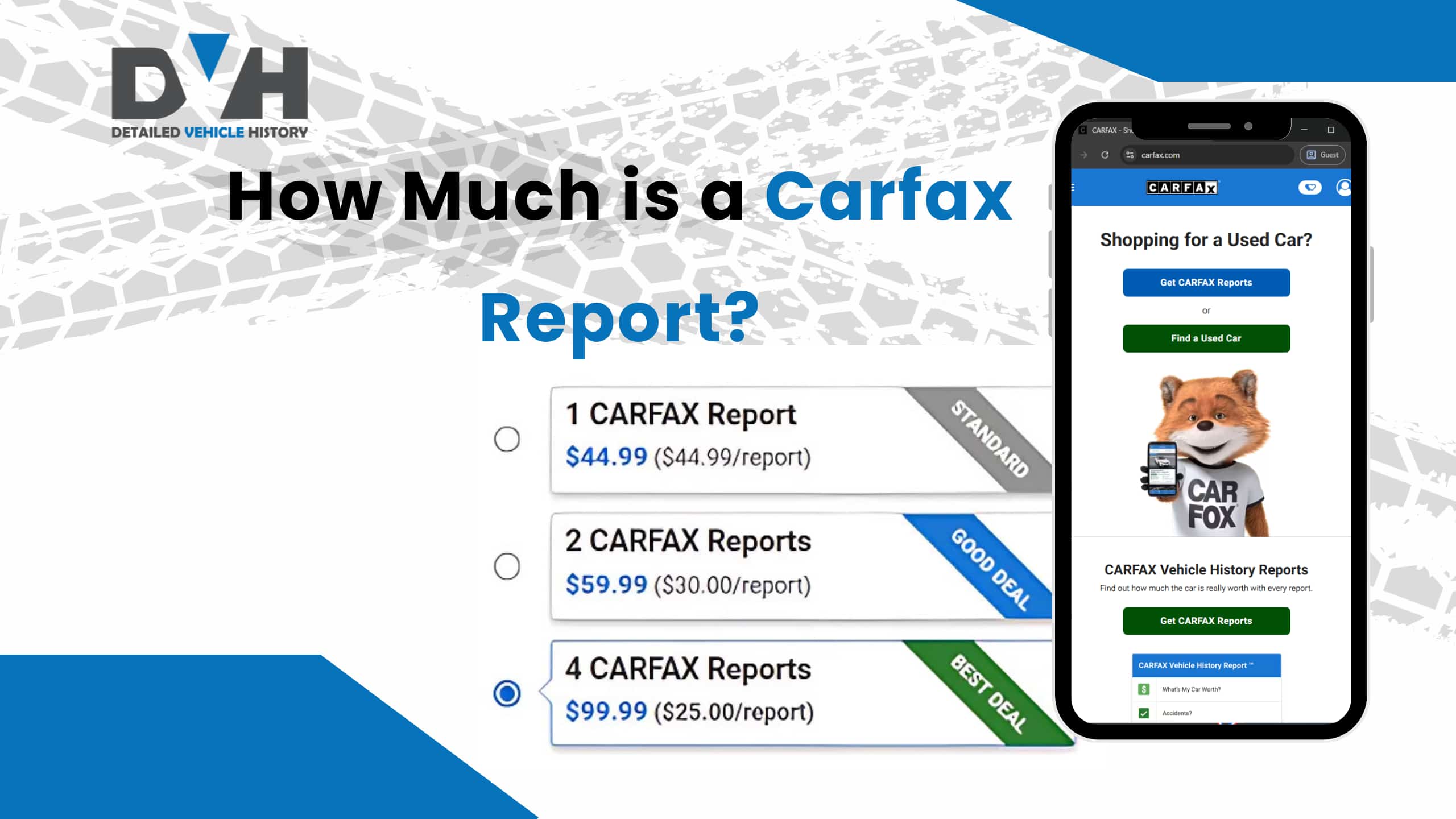 How Much is a Carfax Report?