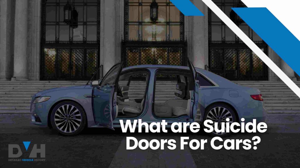 What are suicide door for cars