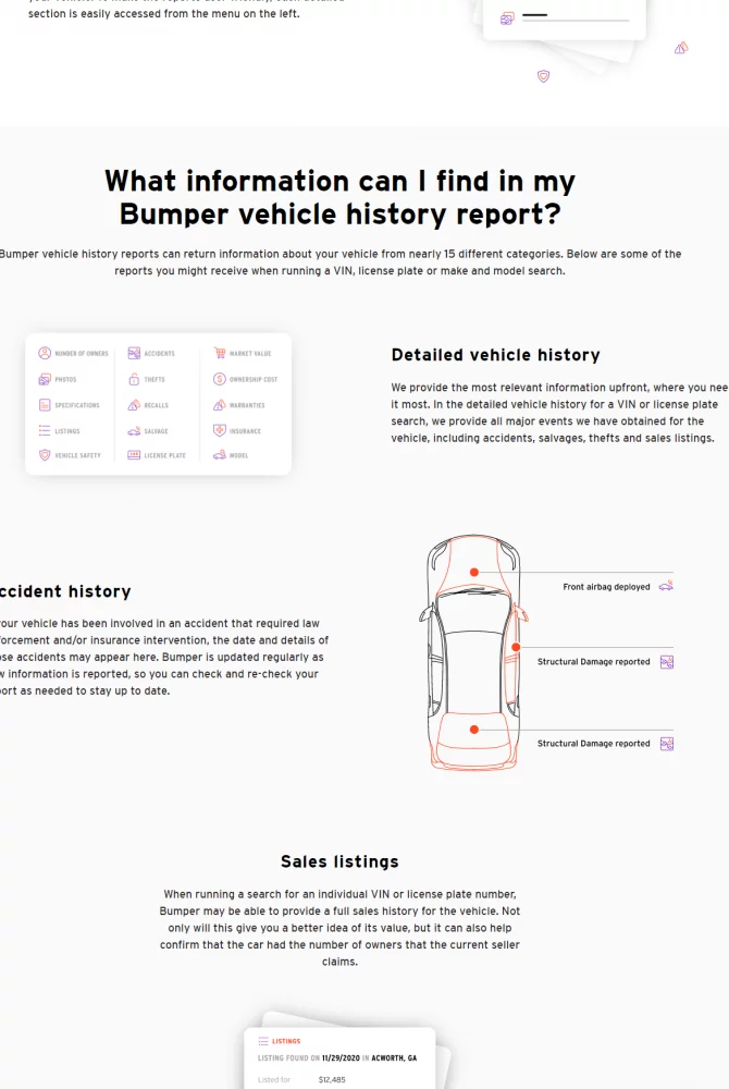 Sample-Vehicle-History-Report-Bumper